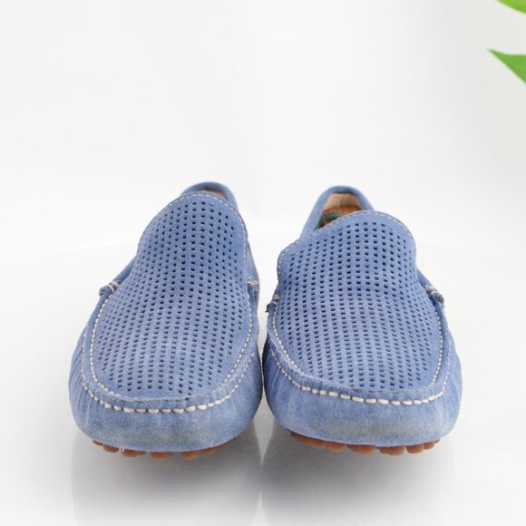 The Rail Mens Morgan Loafers Size 43 9 Blue Suede Moccasin Driving Slip On Shoes main image 9